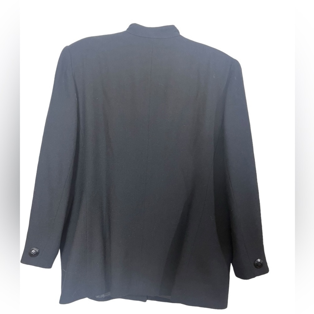 Christian Dior Black Wool jacket. Size 16 GUC - Picture 4 of 11